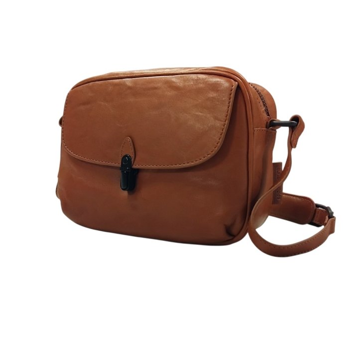  MRS. MINT Umhängetasche caramel